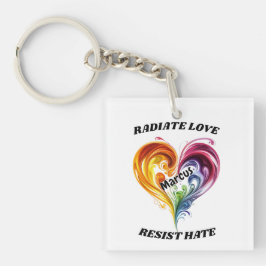 Radiera Kärlek. Resistent Hate. Rainbow Heart