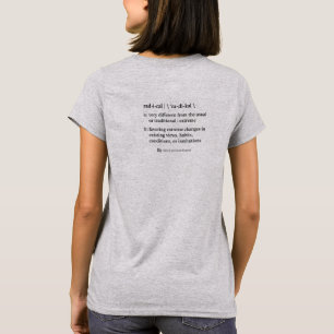 Radikal Definition T-shirt (dam)