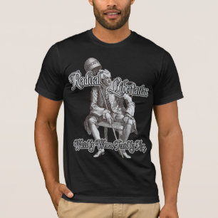Radikal en som tror på läran om viljans frihet t shirt