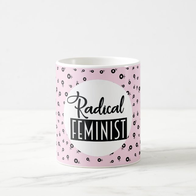 Radikal feminist kaffemugg (Center)