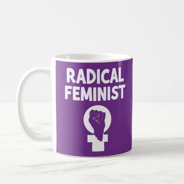 Radikal Feminist Kaffemugg (Vänster)