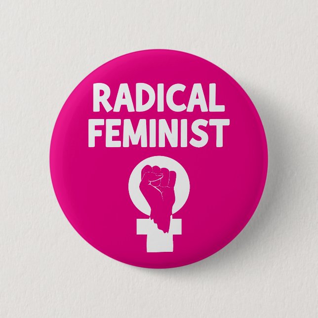 Radikal Feminist Knapp (Framsida)