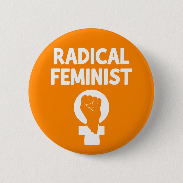 Radikal Feminist Knapp (Framsida)