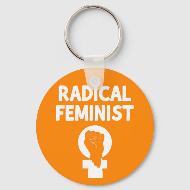 Radikal Feminist Nyckelring (Framsida)