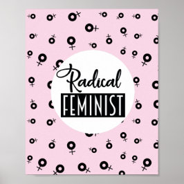 Radikal feminist poster