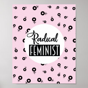 Radikal feminist poster