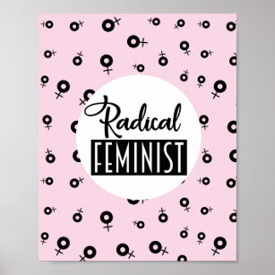 Radikal feminist poster