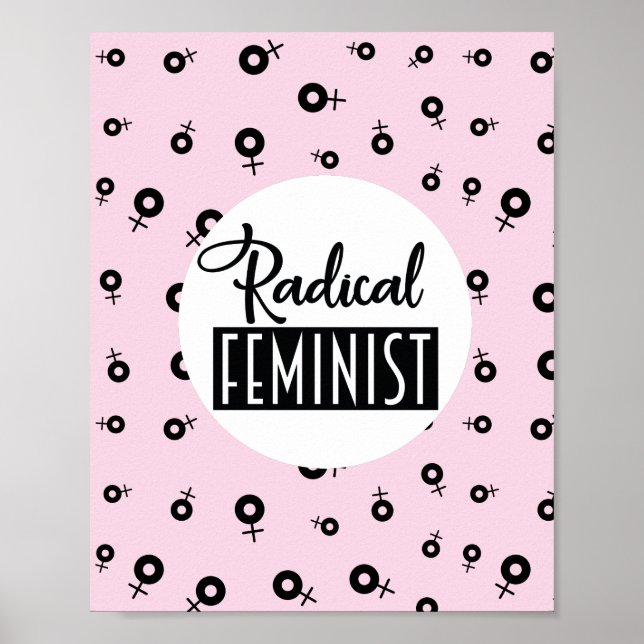 Radikal feminist poster (Framsidan)