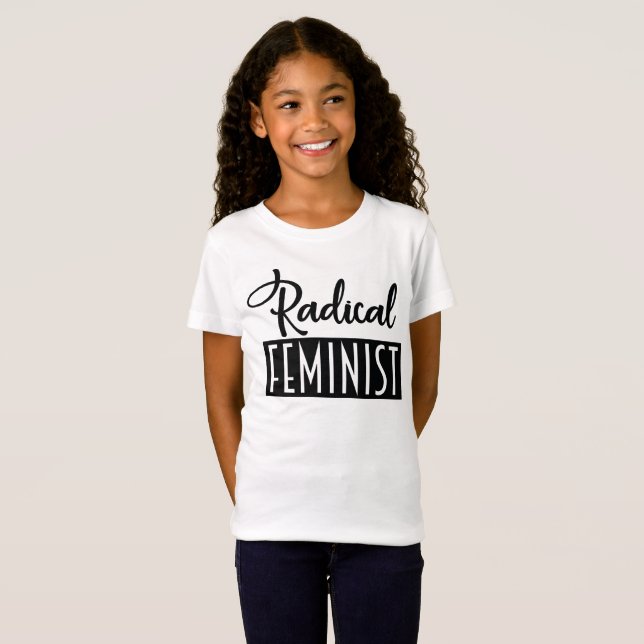 Radikal feminist t shirt (Hel framsida)