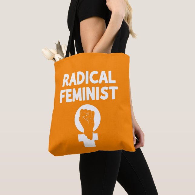 Radikal Feminist Tygkasse (Närbild)