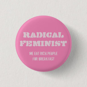 Radikal feministisk knapp