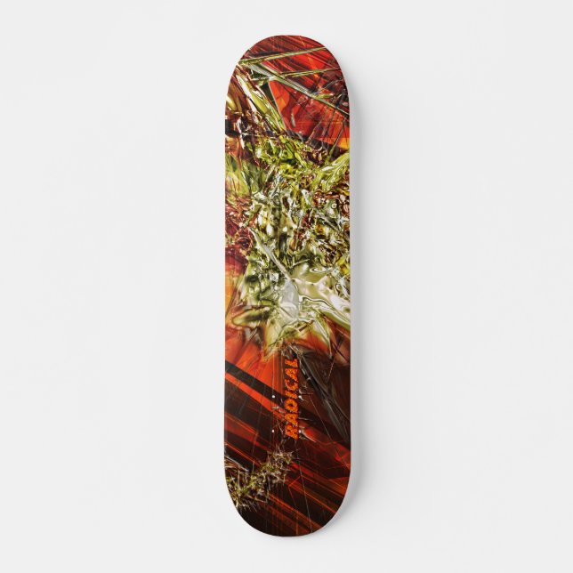 Radikal konst 40 Skateboard Bräda 20 Cm (Framsida)