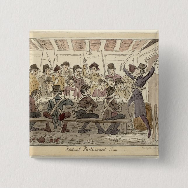 Radikal parlament!! ", knapp (Framsida)