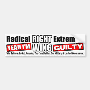 Radikal right wingextremist bildekal