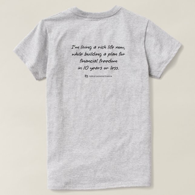 Radikal Statement T-Shirt (K) (Design baksida)