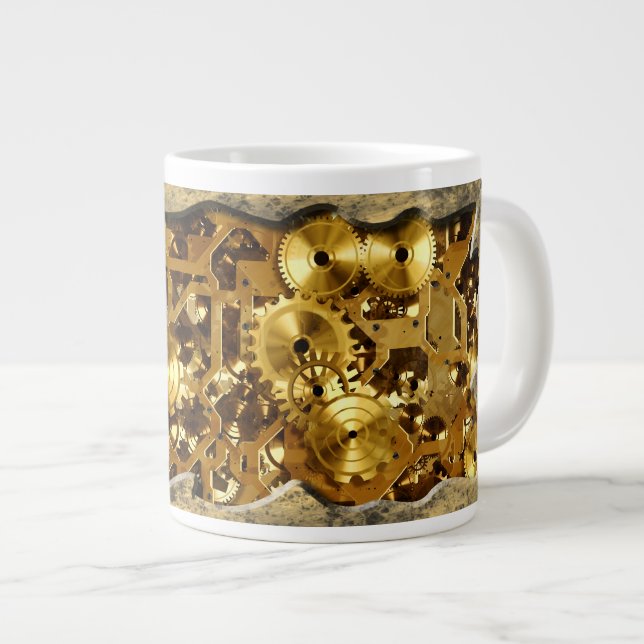 Radikal Steampunk 10 Jumbo Mugg (Framsida höger)