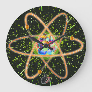 Radikala atomenergimedel stor klocka