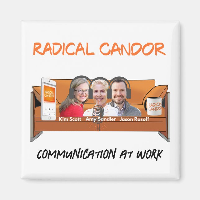 Radikala Candor Podcast Magnets Magnet (Framsidan)