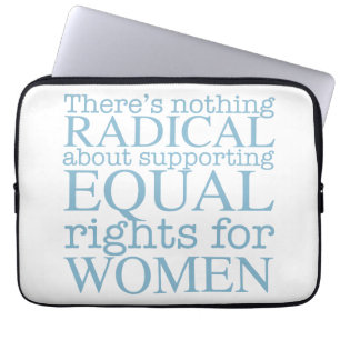 Radikala kvinnor laptop sleeve