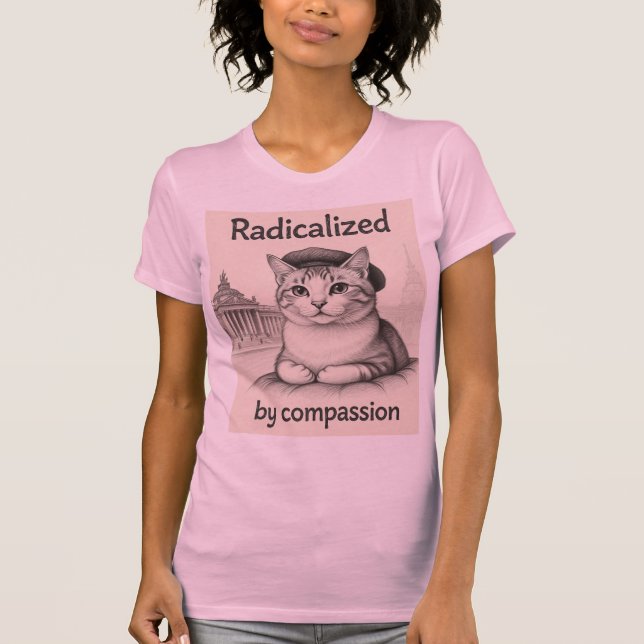 RADIKALISERAD AV MEDKÄNSLA T SHIRT (Framsida)
