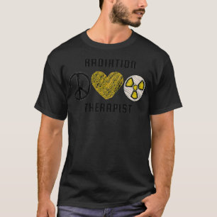Radikterapi för fredsstrålning i Kärlek T Shirt
