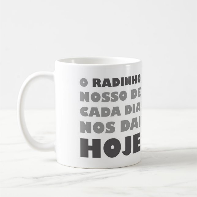 Radinhos årsdag mugg (Vänster)