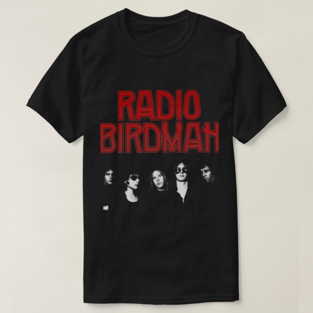 Radio Birdman, australisk punk sten, Premium E T Shirt (Design framsida)
