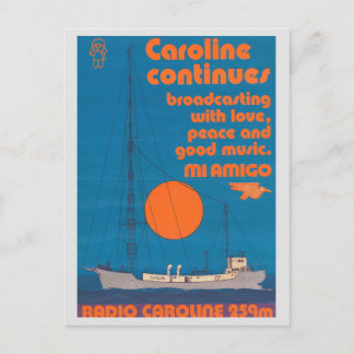 Radio Caroline 259 - frakten Mi Amigo Vykort