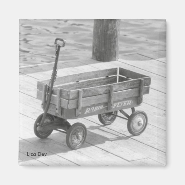Radio Flyer Wagon Magnet (Framsidan)