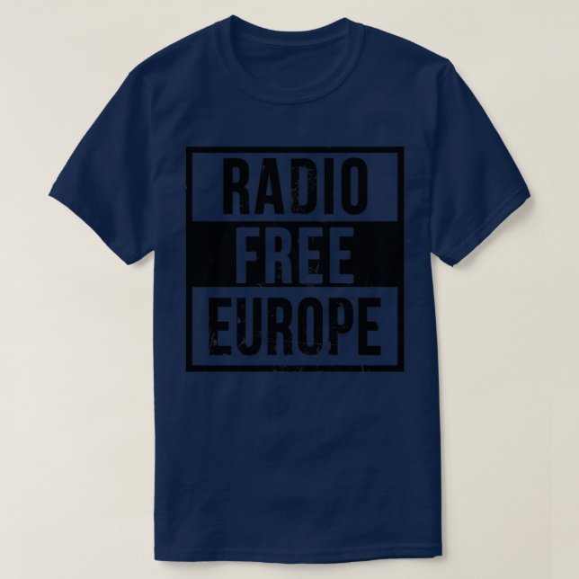 Radio Free Europe T Shirt (Design framsida)