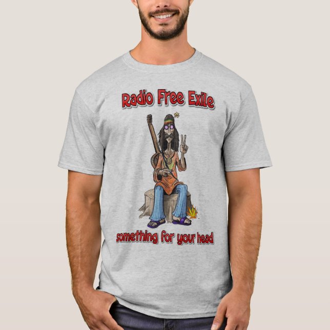 radio fri exil t shirt (Framsida)