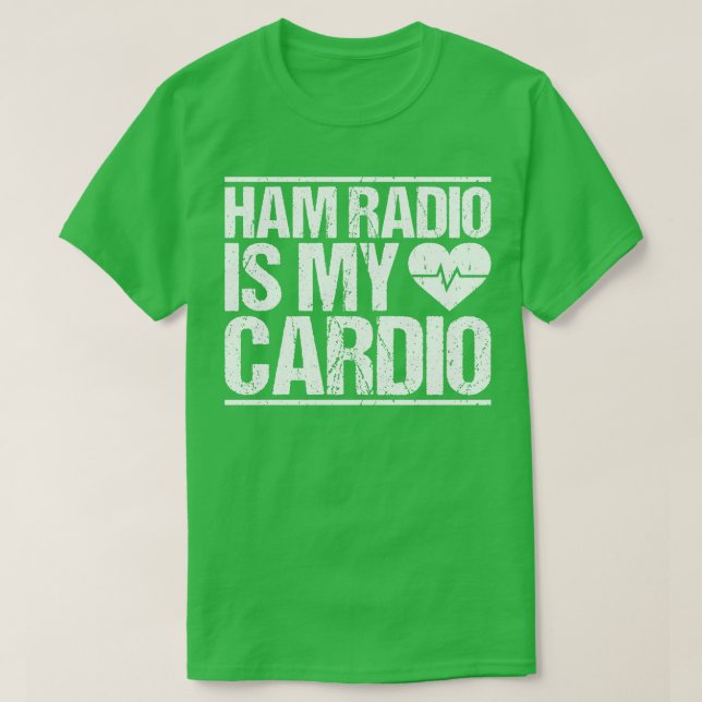 Radio Ham Amateur Radio Operator Ham Radio (5) T Shirt (Design framsida)