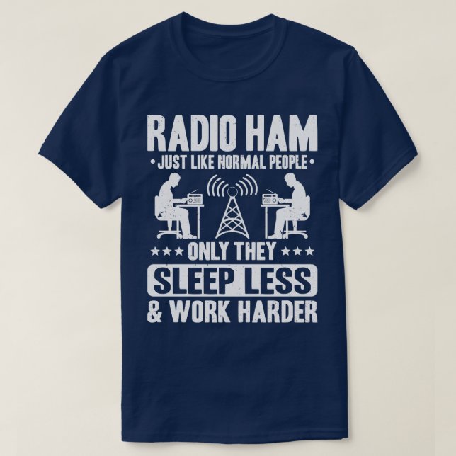 Radio Ham Amateur Radio Operator Ham Radio T Shirt (Design framsida)