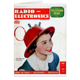 Radio Hat Hälsningskort