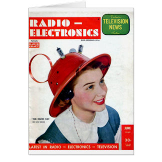 Radio Hat Hälsningskort