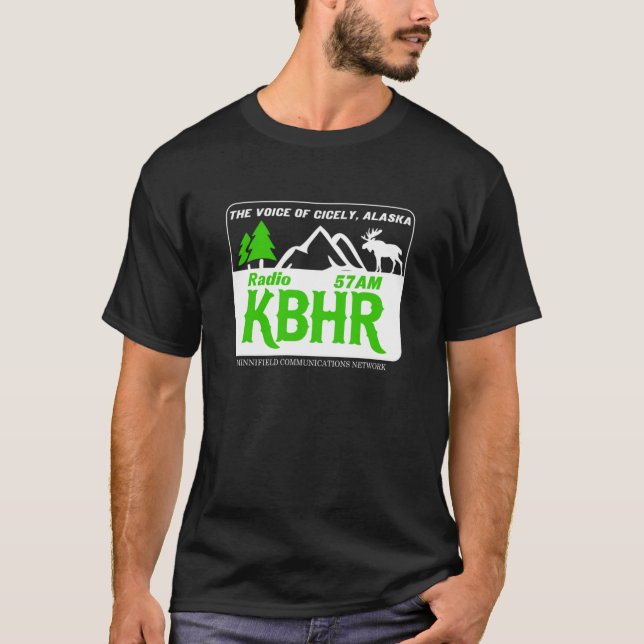 Radio K-BHR inspirerad av norra Exponeringen Passa T Shirt (Framsida)