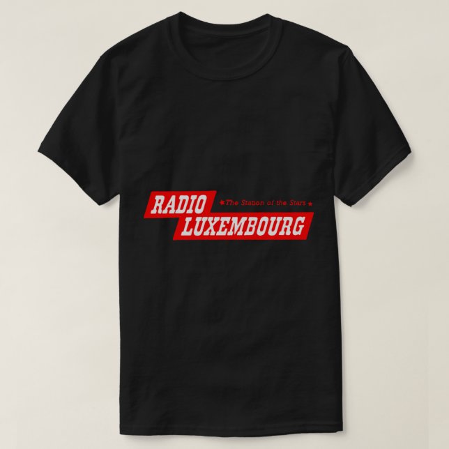 Radio Luxembourg! Classic T-Shirt (Design framsida)