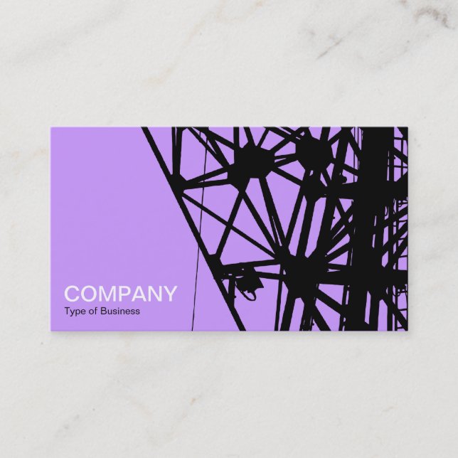 Radio Mast - Lilac Visitkort (Framsida)