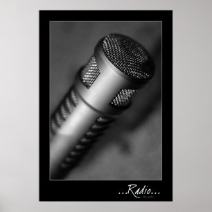 RADIO: Mikrofon Poster