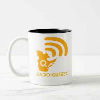 Radio-Quebec Två-Tonad Mugg