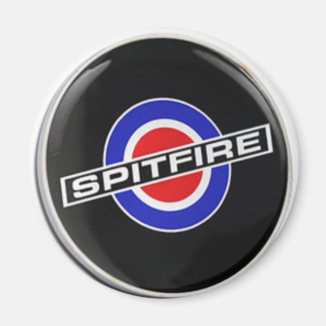 Radio Spitfire Merchandise Magnet (Framsidan)