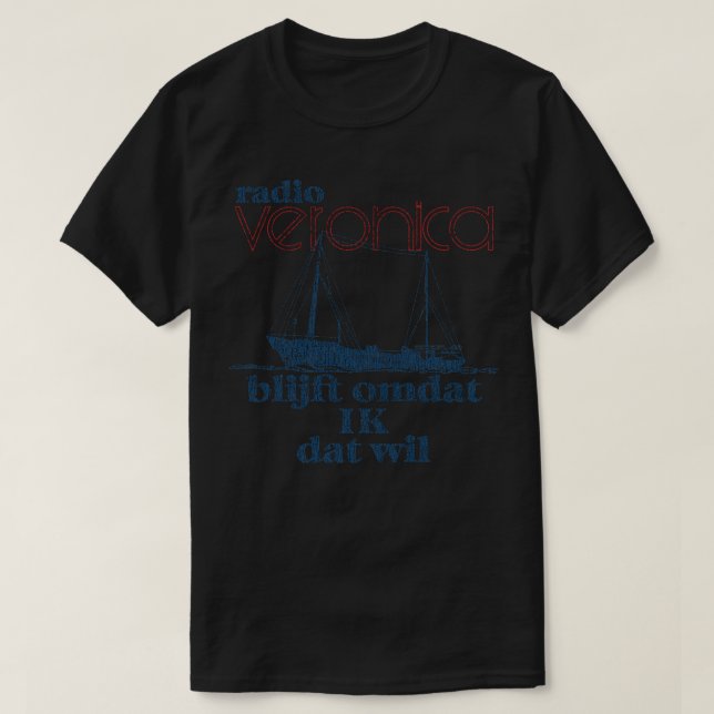 Radio Veronica 1960 T Shirt (Design framsida)