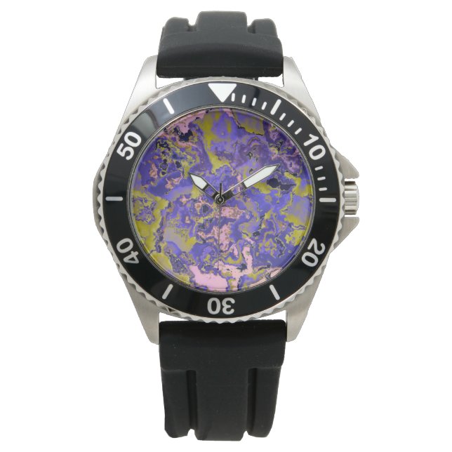 Radioactive Marble Armbandsur (Framsida)