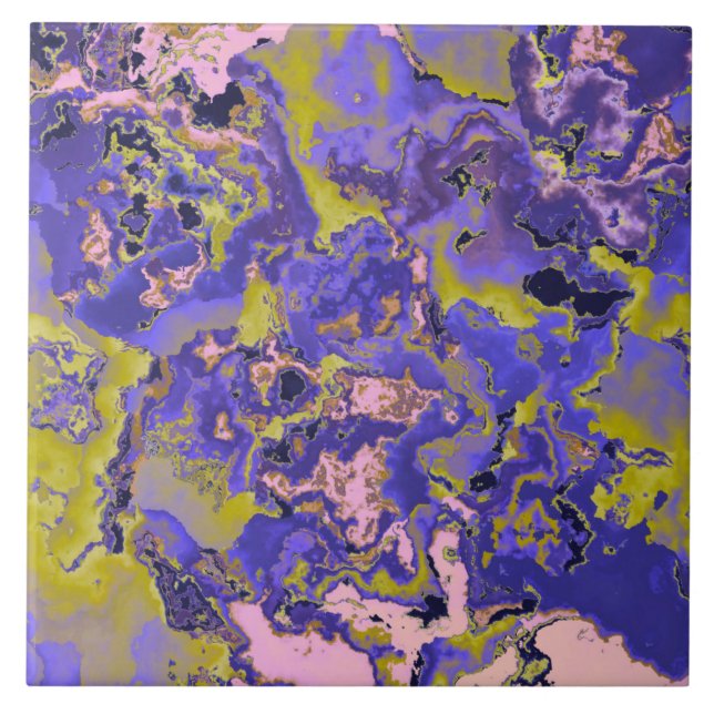 Radioactive Marble Kakelplatta (Framsidan)