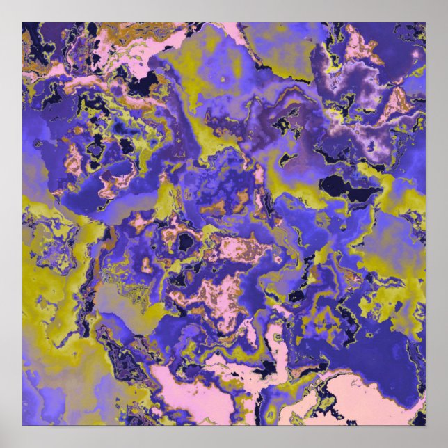 Radioactive Marble Poster (Framsidan)