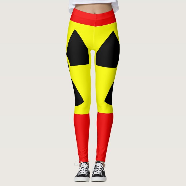 Radioactive Red Leggings (Framsida)