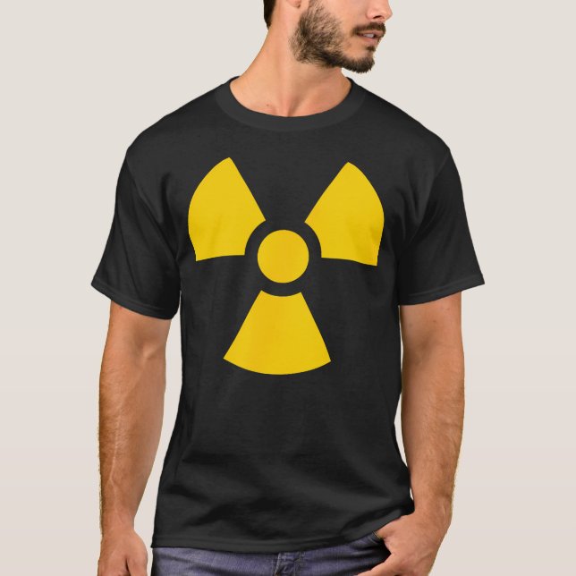 Radioactive Symbol Novelty Shirt T (Framsida)