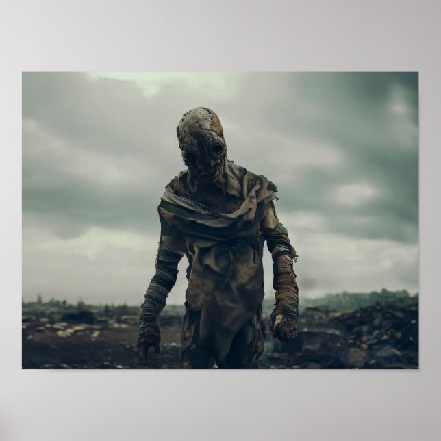 Radioactive Zombie Poster (Framsidan)