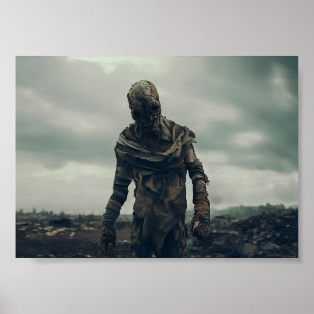 Radioactive Zombie Poster (Framsidan)