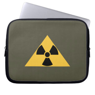 Radioaktiv Emblemlaptop sleeve